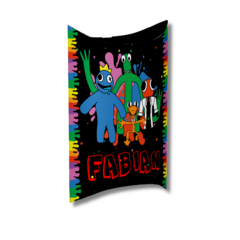 Piñata Pillow Imprimible - rainbow friends