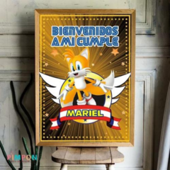 Kit imprimible personalizado - Tails - miles prower (sonic)