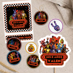 Kit imprimible personalizado - Five Nights At Freddy's en internet