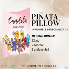 Piñata Pillow Imprimible - Five Nights at Freddy's chibi rosa - comprar online