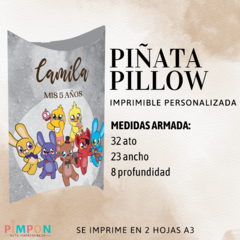 Piñata Pillow Imprimible - Five Nights at Freddy's chibi gris - comprar online
