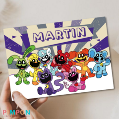 Kit imprimible personalizado - smiling critters - poppy playtime - loja online