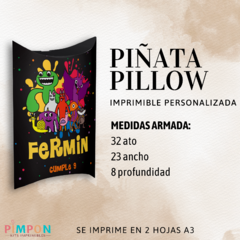 Piñata Pillow Imprimible - garten of banban - buy online