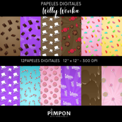 Digital Papers - WILLY WONKA - buy online