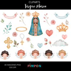 Cliparts - VIRGEN MARIA - comprar online