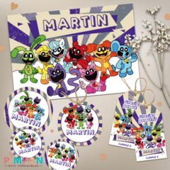 Kit imprimible personalizado - smiling critters - poppy playtime na internet