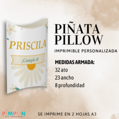Piñata Pillow Imprimible - margaritas 2 - comprar online