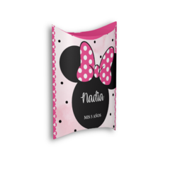 Piñata Pillow Imprimible - minnie mouse rosa