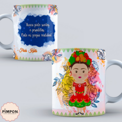 Plantillas Para Sublimar Tazas - Frida Kahlo - comprar online