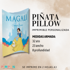 Piñata Pillow Imprimible - princesa blancanieves - comprar online