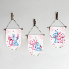 Kit imprimible personalizado - stitch y angela acuarela en internet