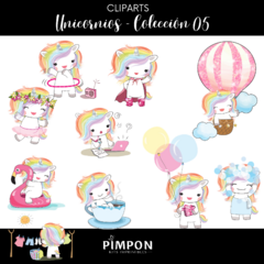 cliparts - images + digital papers - UNICORNS - collection 0 on internet