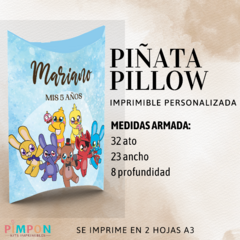 Piñata Pillow Imprimible - Five Nights at Freddy's chibi celeste - buy online