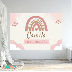 Banner imprimible digital 2 x 1.5 mts - Arcoiris mod. 01 - (copia)