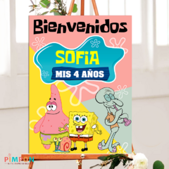 Kit imprimible personalizado - Bob esponja caras - buy online