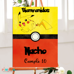 Kit imprimible personalizado - Pokemon - Pikachu - comprar online