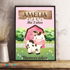 Kit imprimible personalizado - Vaca Lola - comprar online