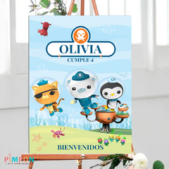 Kit imprimible personalizado - octonautas