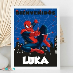 Kit imprimible textos editables - Hombre Araña - Spiderman - comprar online