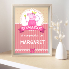 Kit imprimible personalizado - Peppa Pig - comprar online