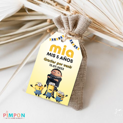 Kit imprimible personalizado - Minions, nace un villano - tienda online