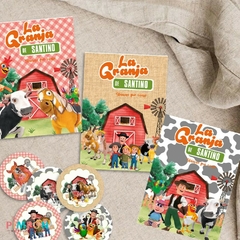 Kit imprimible personalizado - la granja de zenon