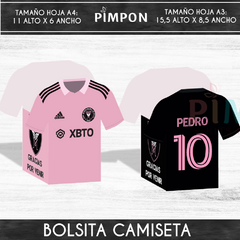 Kit imprimible pack personalizado cajas inter miami - comprar online