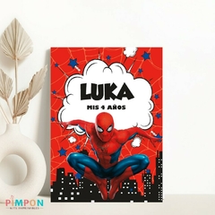 Kit imprimible textos editables - Hombre Araña - Spiderman en internet