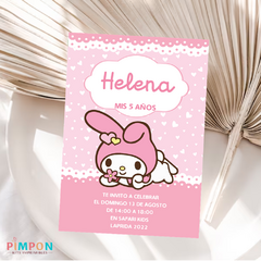 Kit imprimible personalizado - My Melody on internet
