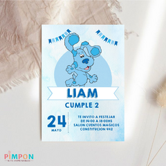 Kit imprimible personalizado - las pistas de blue - comprar online