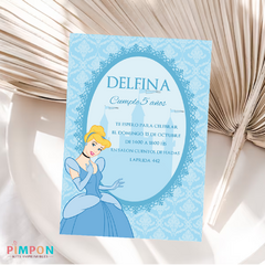 Kit imprimible personalizado - Cenicienta - pimpon