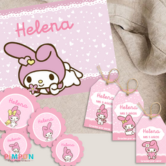 Kit imprimible personalizado - My Melody