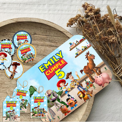 Kit imprimible textos editables - Toy Story - online store