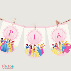 Kit imprimible personalizado - Princesas Disney na internet