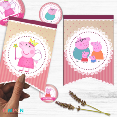 Imagem do Kit imprimible personalizado - Peppa Pig