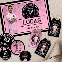 Kit imprimible personalizado - Lionel Messi - Inter Miami - tienda online