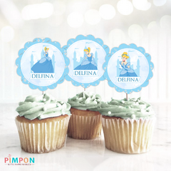 Kit imprimible personalizado - Cenicienta