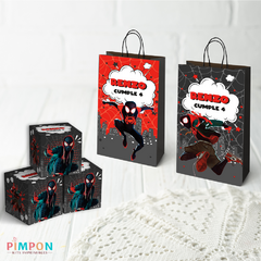 Kit imprimible personalizado - Miles Morales - Hombre Araña - Spiderman