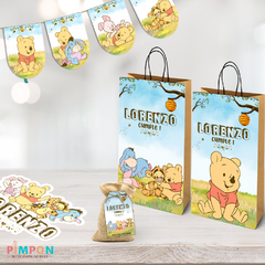 Kit imprimible personalizado - Winnie pooh beb - comprar online