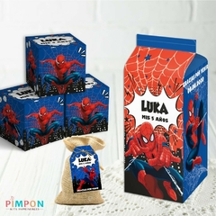 Kit imprimible personalizado - Hombre Araña - Spiderman - comprar online