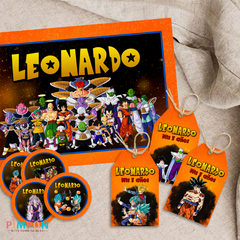 Kit imprimible personalizado - Dragon ball - comprar online