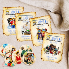 Kit imprimible personalizado - One Piece - comprar online