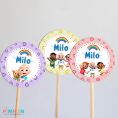 Kit imprimible personalizado - Cocomelon en internet