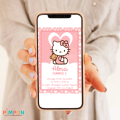 Kit imprimible textos editables - Hello Kitty en internet