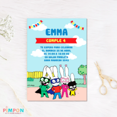 Kit imprimible personalizado - Simon el conejo - tienda online