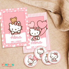 Kit imprimible personalizado - Hello Kitty - loja online