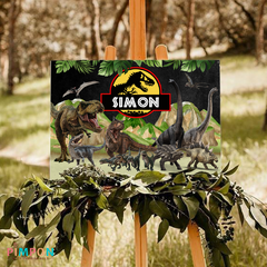 Kit imprimible personalizado - Dinosaurios jurassic park