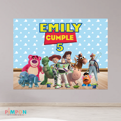 Banner imprimible digital 2 x 1.5 mts - toy story