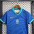 Kit Infantil Brasil II Away Versão Torcedor 24/25 Pronta-Entrega na internet