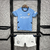 Kit Infantil Manchester City I Home Versão Torcedor 24/25 Pronta-Entrega